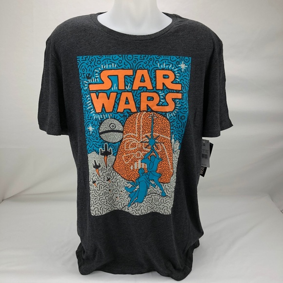 Star Wars Other - Star Wars Men's T-Shirt Gray XXL (G18)